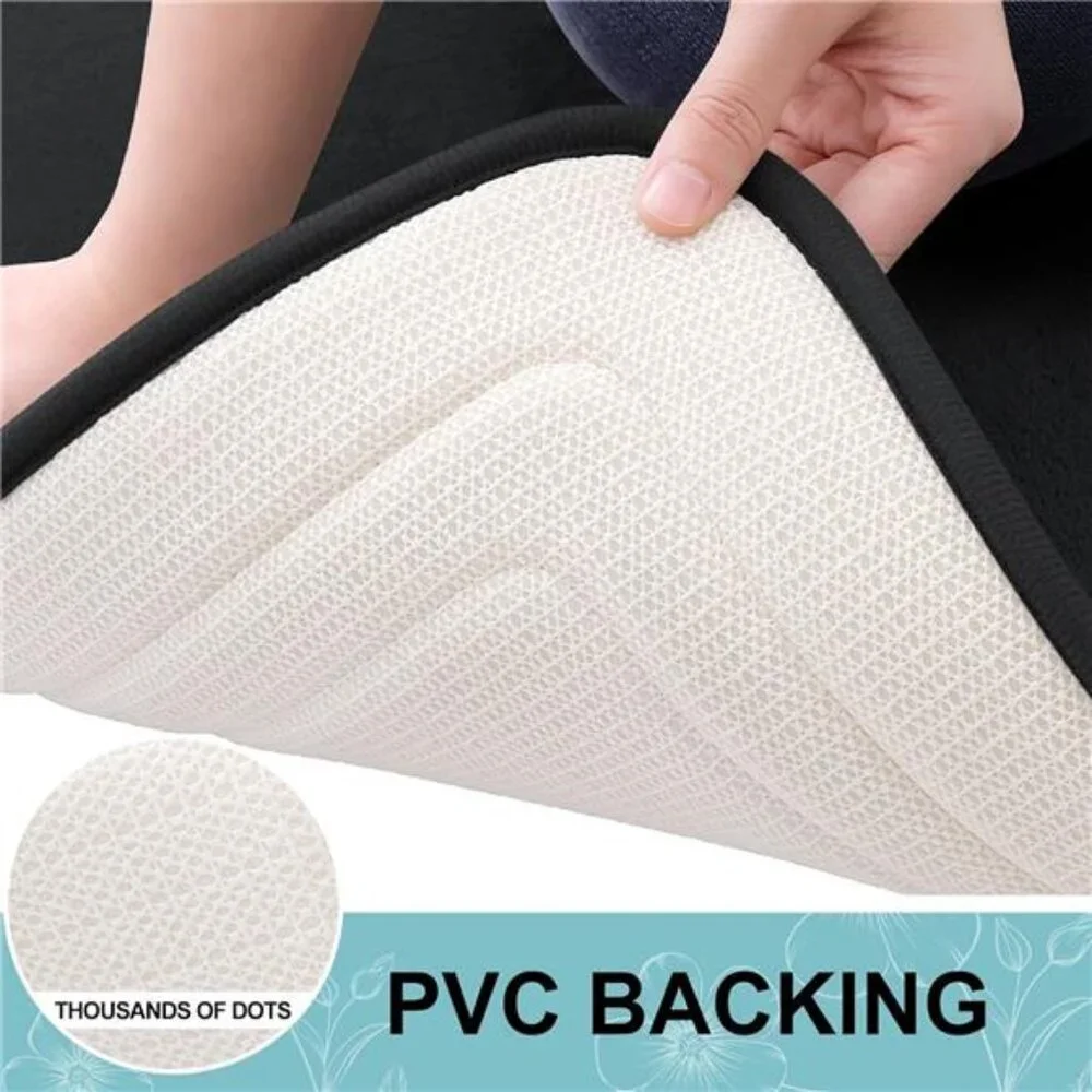 Memory Foam Bath Mat Rug 30x20, Ultra Soft, Non-Slip and Absorbent Bathroom Rugs